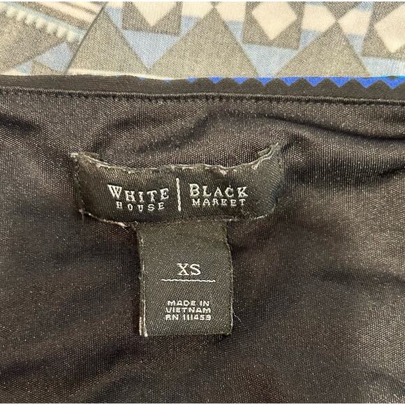 White House Black Market Tribal Multi Color Print Maxi Dress, Size XS - Picture 4 of 6